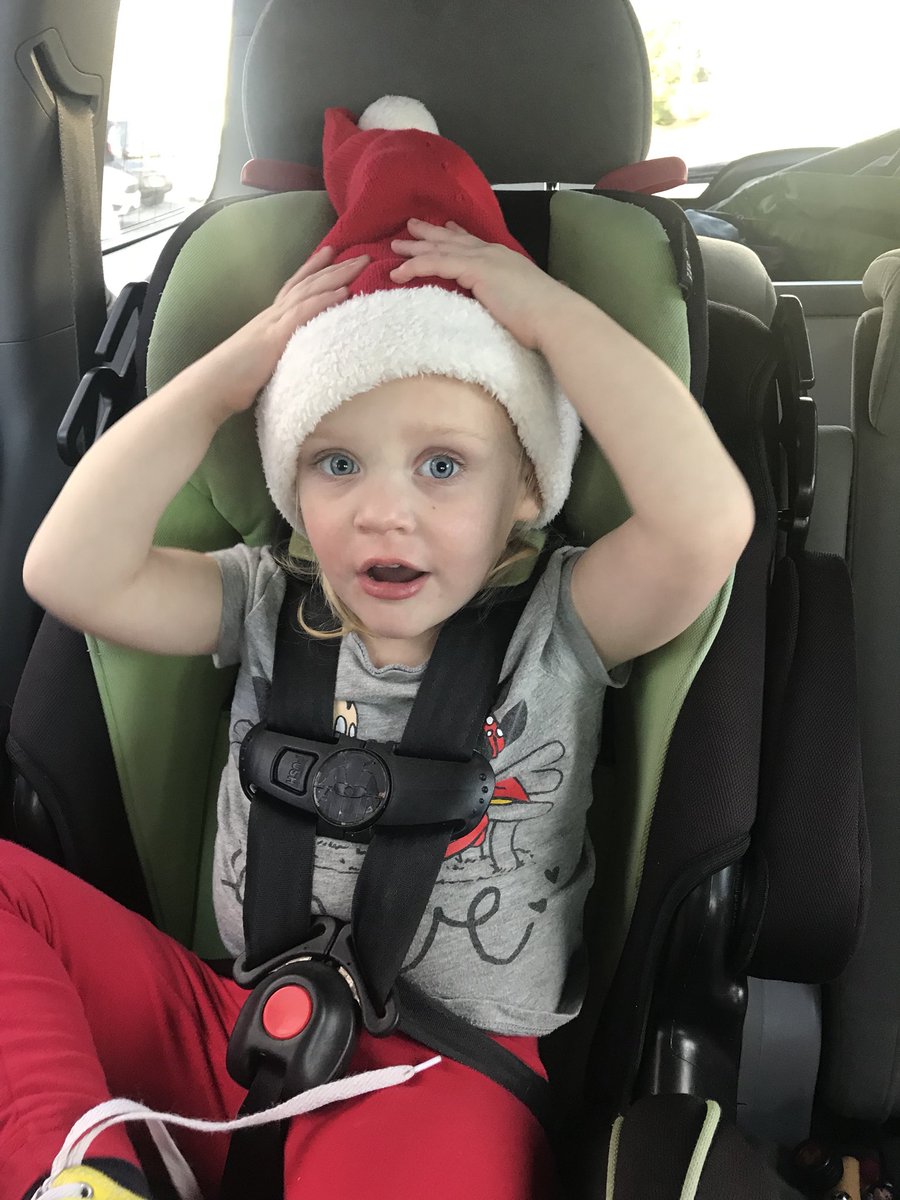 stefoshea's tweet image. The baby is only responding if you call her Santa. We’ve been informed she’s going to Stoppies for Christmas presents. #dotrat #anniehammers