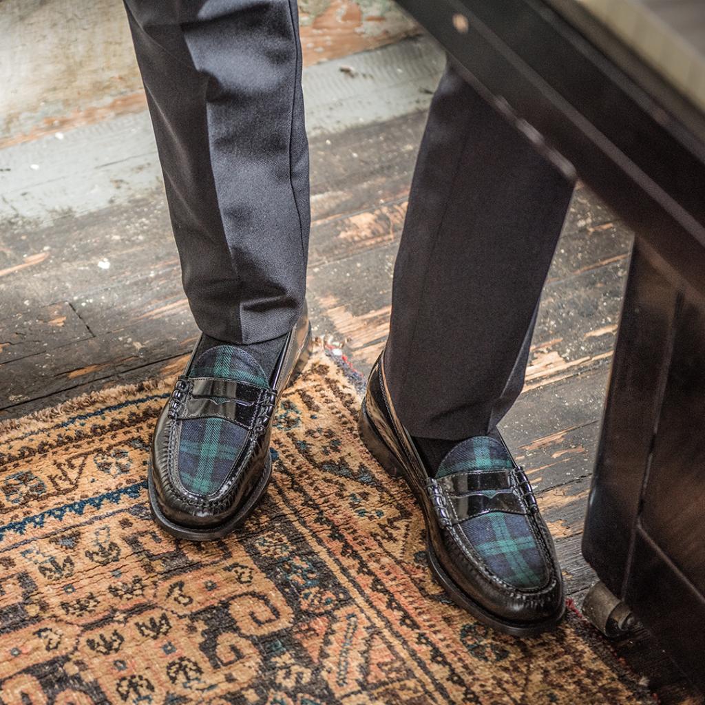 larson tartan plaid weejuns