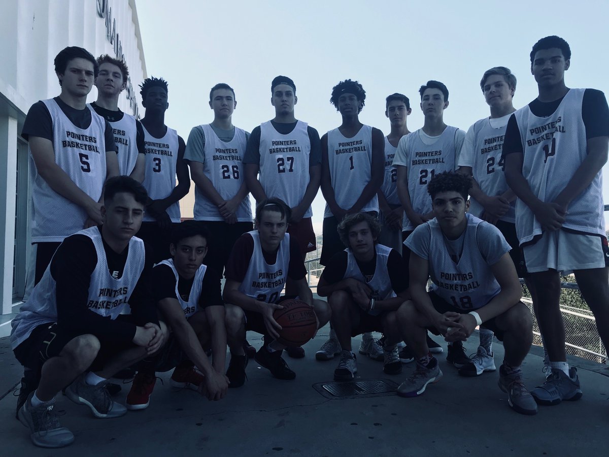 PLHSbasketball's tweet photo. The Pointers will open their 2017-18 campaign this week. Tuesday at Torrey Pines (7pm). Then the first home game Wednesday 7pm (vs. Mission Hills).  #risen   #pointerfamily @PLHSportsCenter @ptlomahs @PLHSportsCenter @pointernews @PLHSASB @TPHS_Basketball https://t.co/2b37QsJYpb