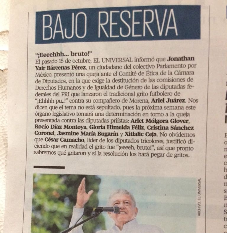 ParlamentoDeMX's tweet photo. Vamos por la destitución de las diputadas este semana !! https://t.co/FoP4uWgeBA