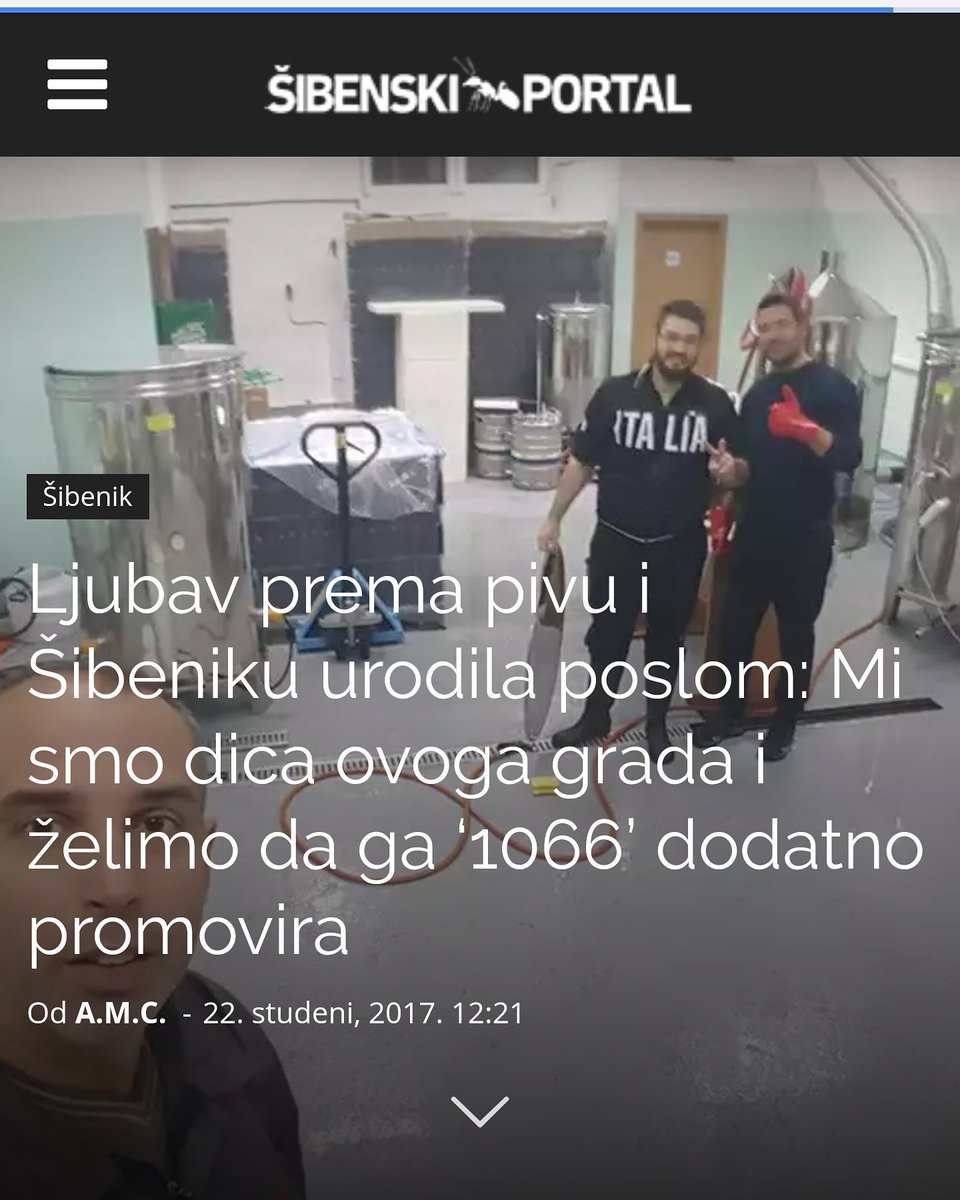 #pivovara022 #1066 #CraftBeer #craftbeers #craftbrewery #sibenik #CroatiaFullOfLife #croatiancraftbeer #californiacommon #Croatia