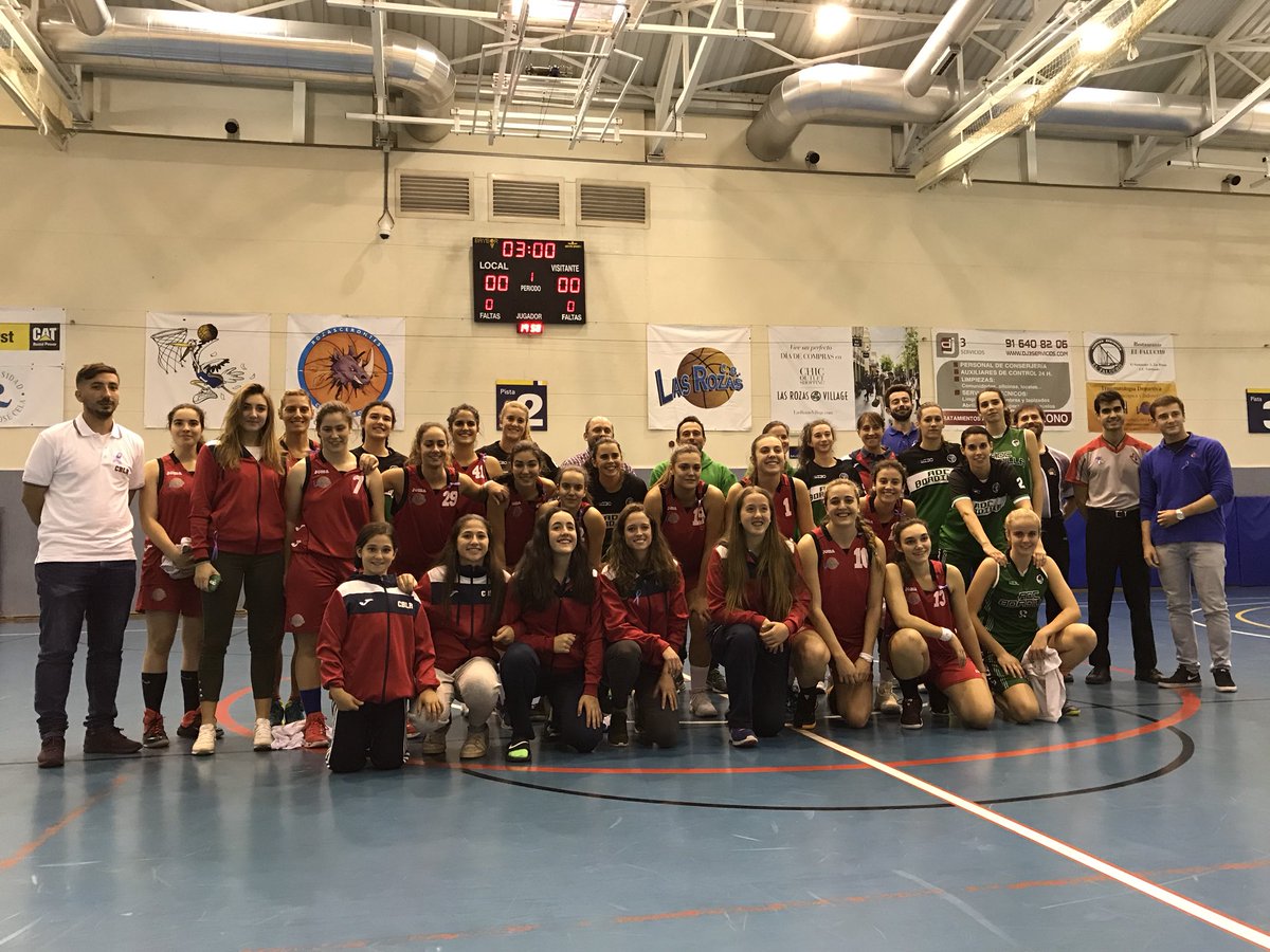 El 1er equipo femenino CB Las Rozas y Boadilla también se solidarizan contra violencia de género.<a href="/cblasrozas/">CB Las Rozas</a> <a href="/Ayto_Las_Rozas/">Ayuntamiento de Las Rozas</a> <a href="/ADCBoadilla/">Jofemesa ADC Boadilla</a>
