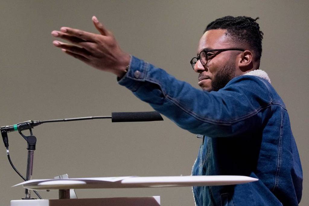 Last Thursday we had a fun and informative evening at BNO IMG LAB Pioneers #3! Thank you Kevin Osepa! ✨ Picture by Hans Tak 📷 #bnoimglab #bno #imglab #Pioneers #talk #inspirational #happy #Rotterdam #hetnieuweinstituut #kevinosepa