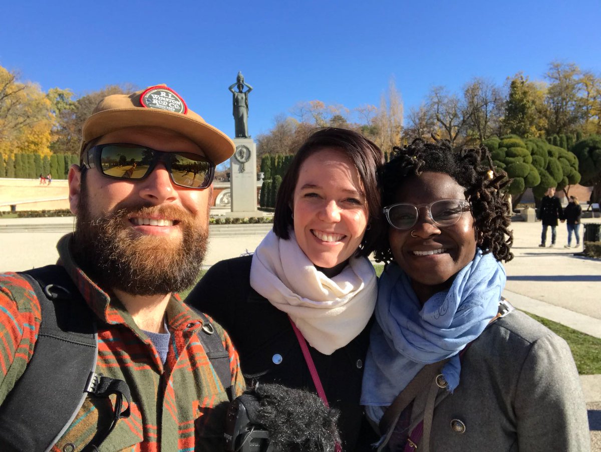 HelloBPL's tweet photo. Pushing through jetlag and exploring the city after an overnight across the pond #HPEDiscover Madrid https://t.co/mwG1eW4QRa