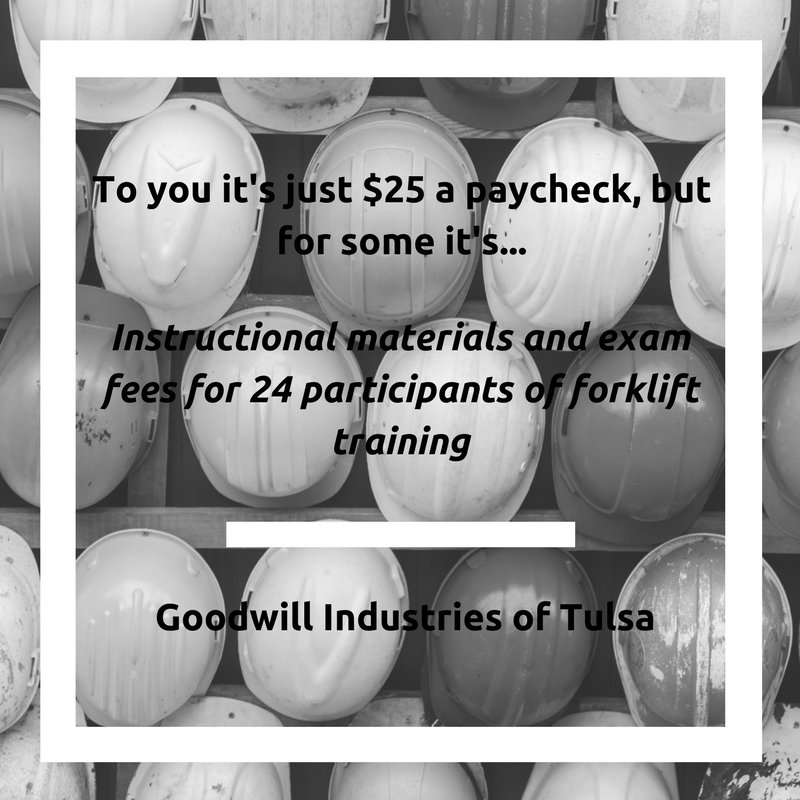 TAUW_ELS's tweet photo. Thank you, @goodwilltulsa. https://t.co/wZZ1ihqOmQ