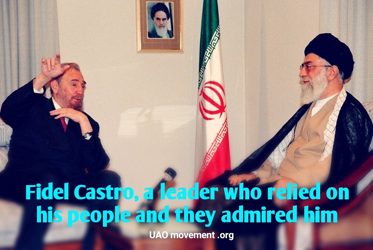 Fidel Castro, a leader who relied on his people and they admired him: Ayatollah Khamenei

#FidelCastro #UAOmovement #UnitedAgainstOppression