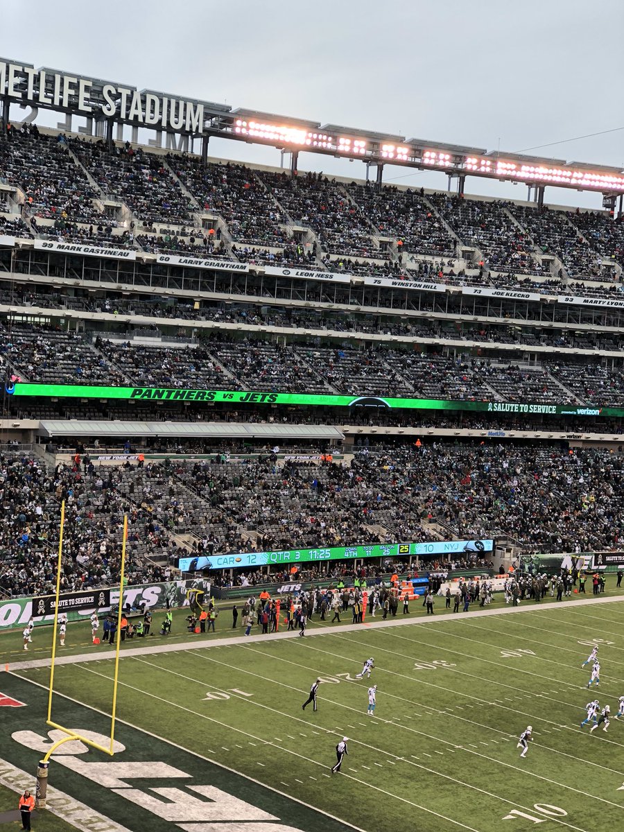 Week 12: NFL stadiums running on near empty
