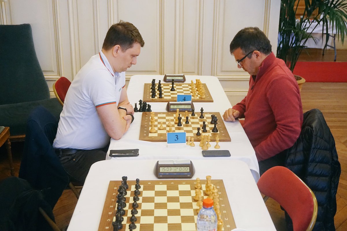 IlyaVarin's tweet photo. First European Corporate Chess Championship. Rounds 5-9 &amp; Results. #chess #KasperskyLab #Paris #Kaissa #France https://t.co/LwoY7w1Xcw