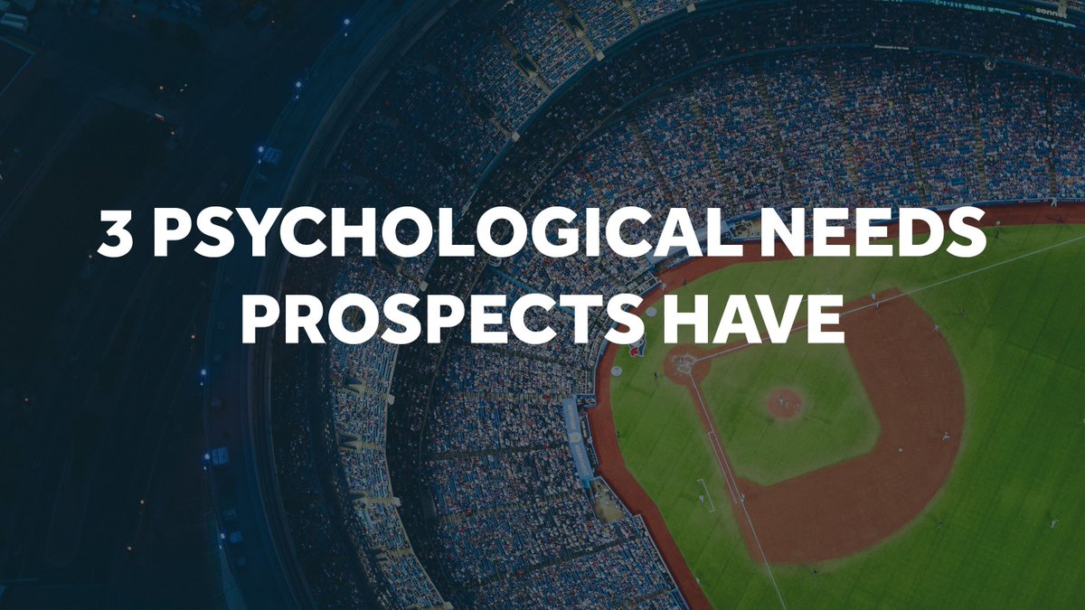 Blog post: 3 Psychological Needs Prospects Have buff.ly/2Bbn2eq #Sales #Marketing #Animation