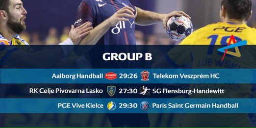 HandCo_'s tweet image. Ce week-end en @ehfcl le @HBCNantes s'est qualifié pour les 8ème de finale en disposant de Plock tandis que le @psghand a vaincu Kielce en Pologne. De son côté, le @mhbofficiel subit concédé son premier revers.