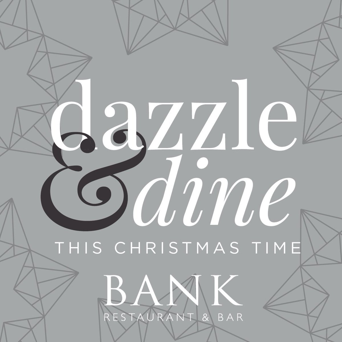 Bank_Birmingham's tweet photo. Be Dazzled &amp; Dined this #Christmas time and join us for that extra bit of added sparkle! ✨ #IndividualRestaurants #Brumhour https://t.co/jlJrwv2vB2 https://t.co/EOQ3TmuPCk