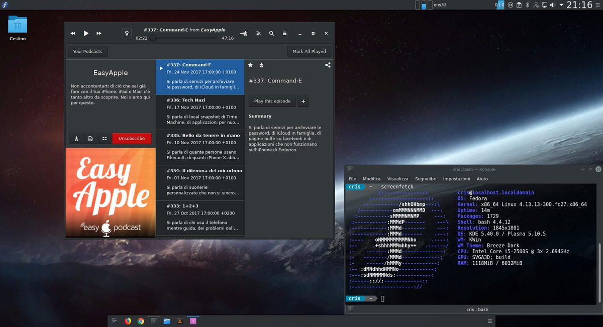 Anche quando utilizzo linux, non posso fare a meno di <a href="/Easy_Apple/">EasyApple</a> !!!