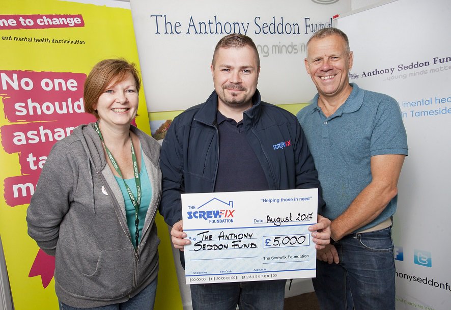 tasfund's tweet photo. We just want to make everyone aware of the fantastic donation we received from @Screwfix foundation a few months ago, to help us fix up and maintain our premises. Thank you so much #mentalhealth #screwfixfoundation #charity #tameside https://t.co/6dJvEgdumT