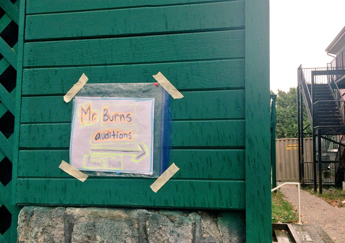 LMLshows's tweet photo. #auditions #mrburns #aroundback https://t.co/GroV0XuOfz