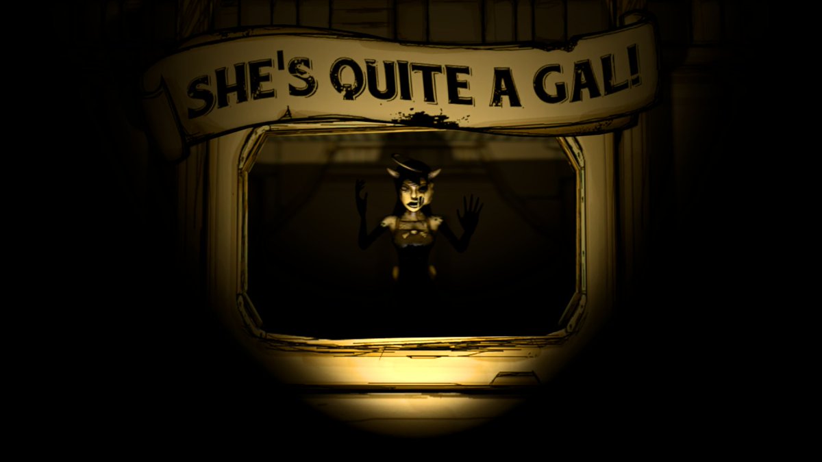 VioletQueenling's tweet photo. Alice and Boris and Bendy in 3.
*cOugh*
#Bendy_and_the_ink_machine #BATIM #Chapter3 #RiseandFall #BewareTheInkDemon #BewareMoreThanBendy #AliceAngel #BoristheWolf #SourceFilmmaker #SFM https://t.co/Fl2gTpLHGn