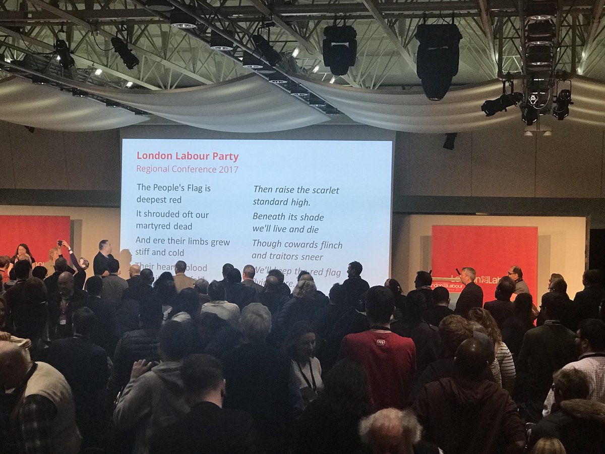 perayahmet's tweet photo. Great end to the #LabLon17 βThe Peopleβs flag...β https://t.co/mq0aTwJkXy