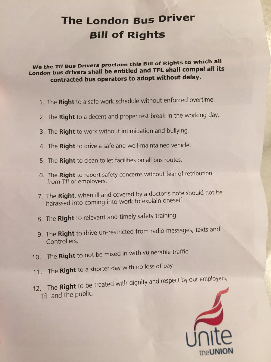 MuradQureshiLDN's tweet photo. Time for @TfL to give bus drivers their rights after Transport composite passed #LonLab17 @unitetheunion @LondonLabour https://t.co/RcMSOXuQ84