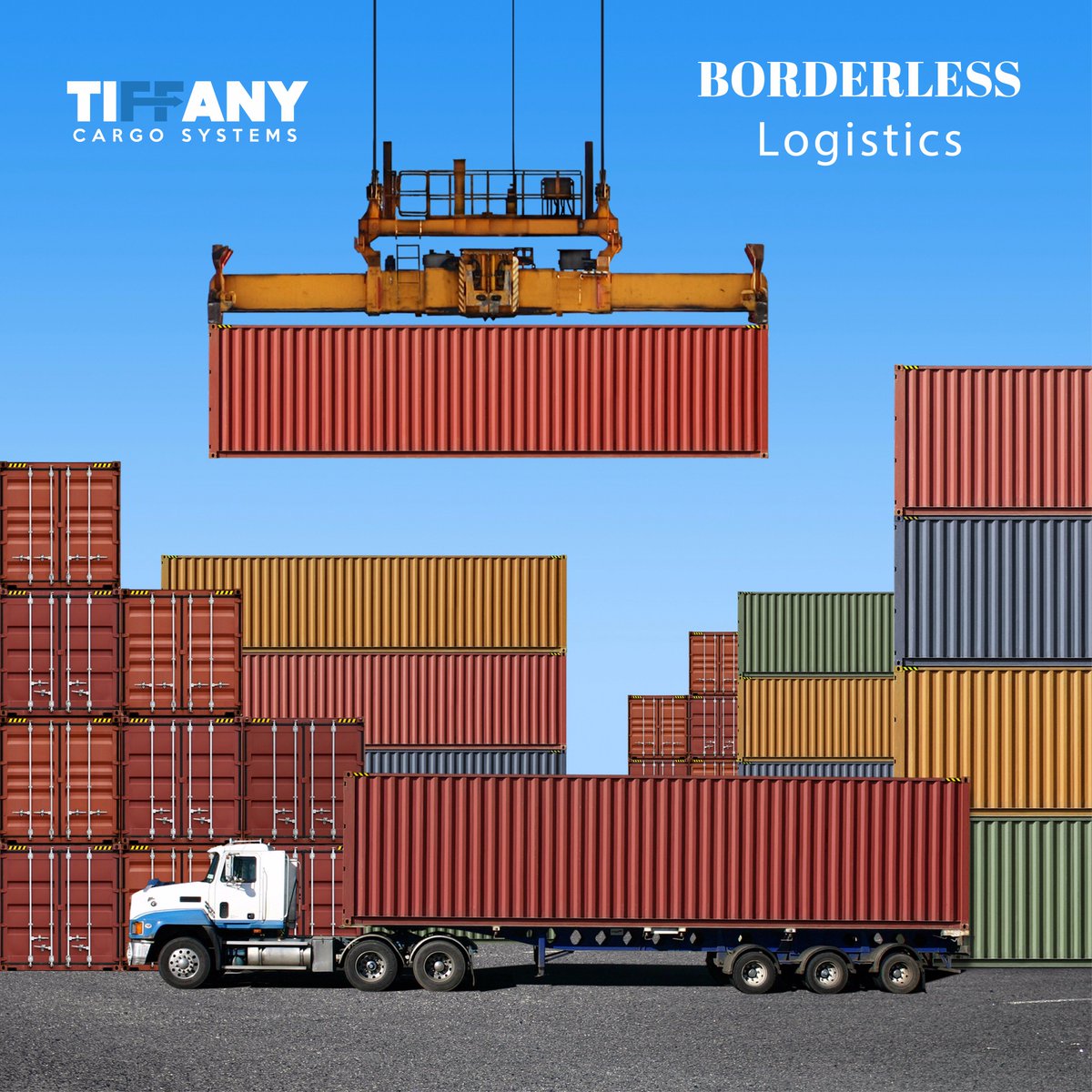 TiffanyCargo's tweet photo. Our capabilities know no borders! #Logistics #Transportation #Export #Import https://t.co/RqKGlH2JOq