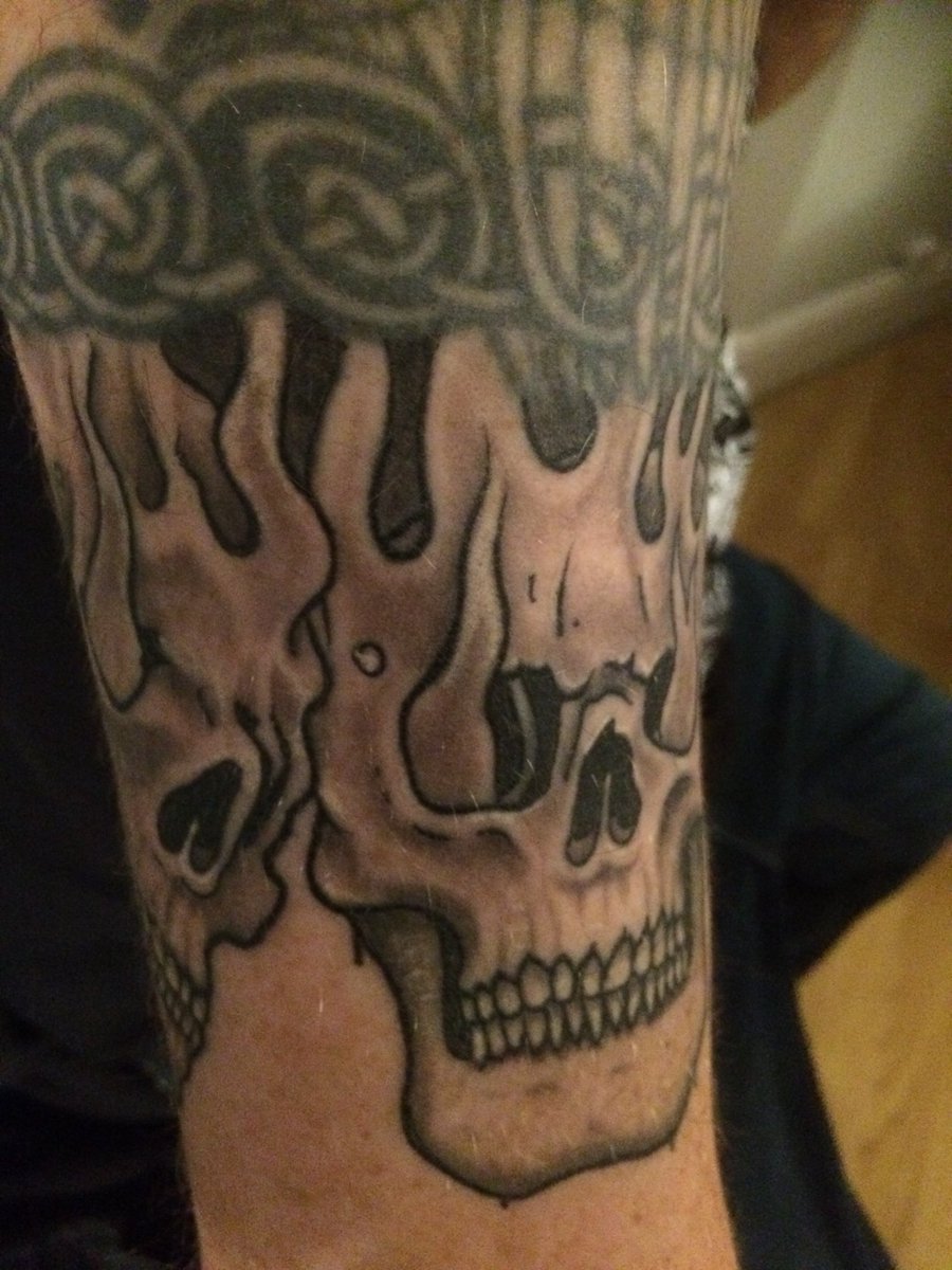 memoriamUK's tweet photo. Had some more ink!#gungho tattoo Moseley Birmingham #richpearson https://t.co/L9D4cKIrOe