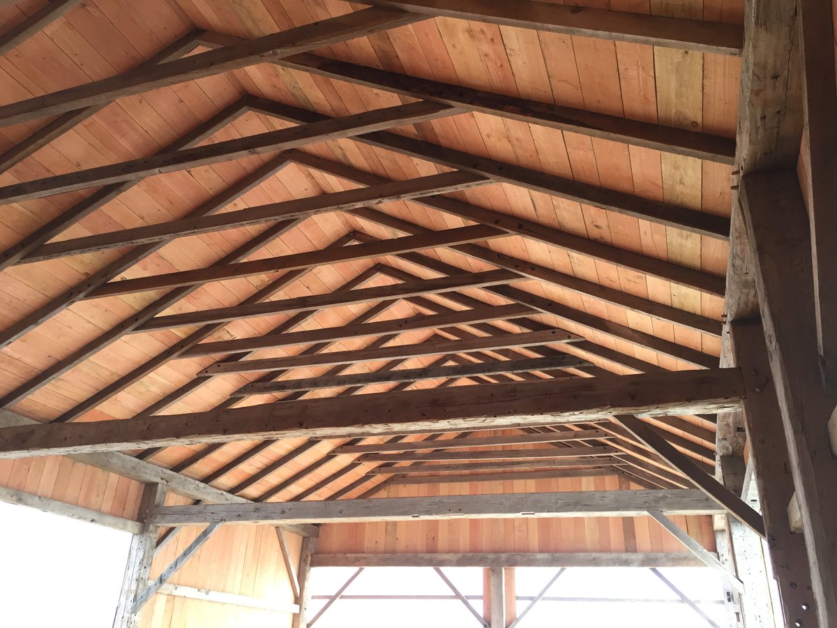 Alstructural's tweet image. The old bank barn is new again