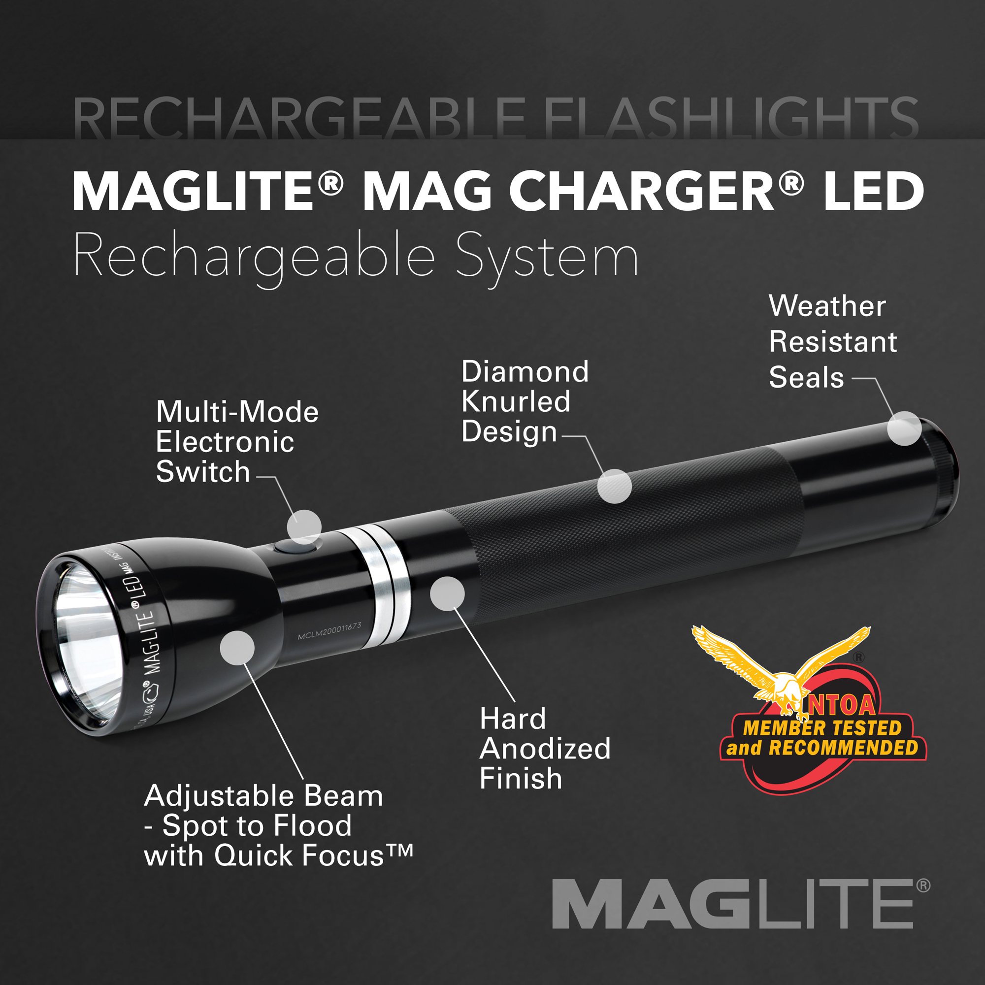 MAGLITE on X: #MAGLITE Rechargeable Flashlight #Spotlite - #MAGCHARGER LED  Rechargeable System - State of the art LED light engine and full size  features. Full Power (643 Lumens); Low Power (148 Lumens);