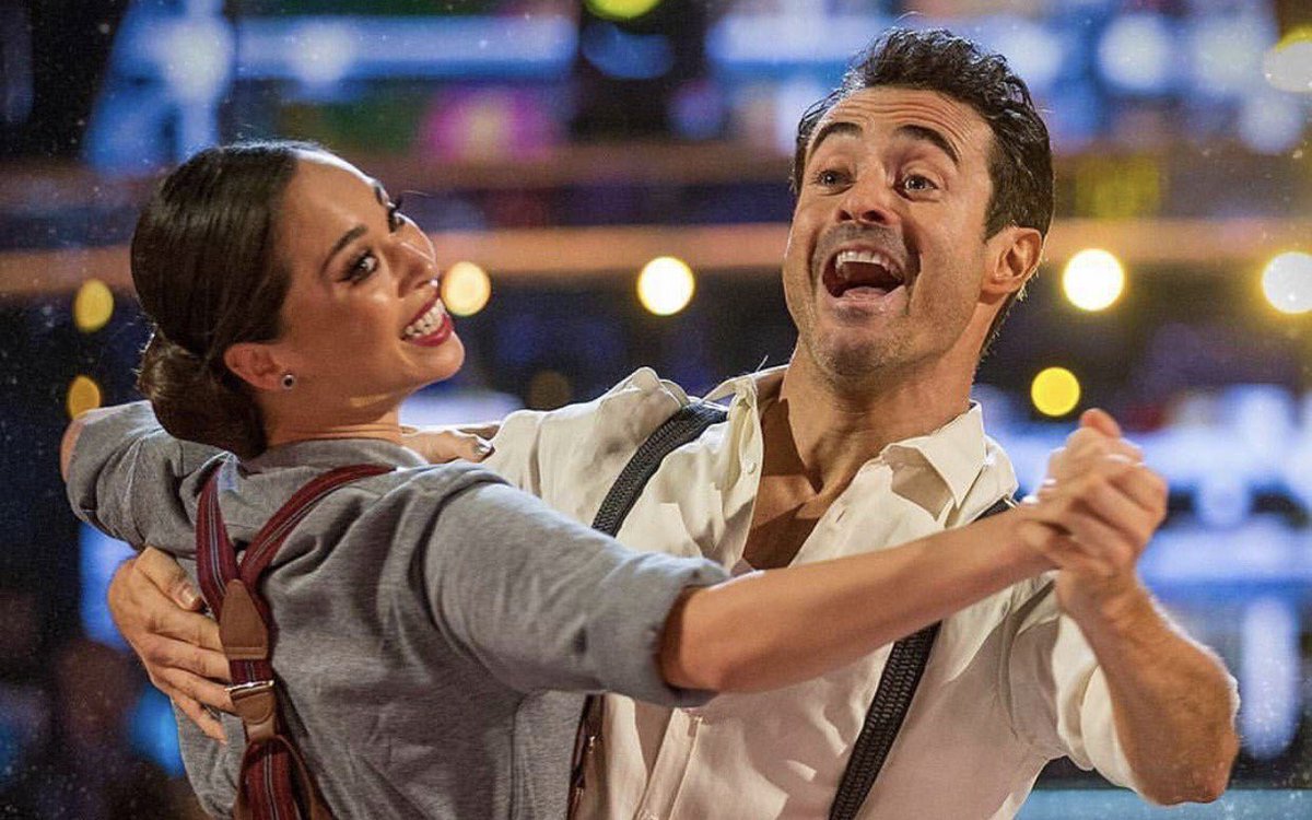 Mrs_katjones's tweet photo. My first musicals week on @bbcstrictly ! We thank you all so much for supporting and voting us through!!!We are beyond excited and grateful! https://t.co/CwIlasDUPh