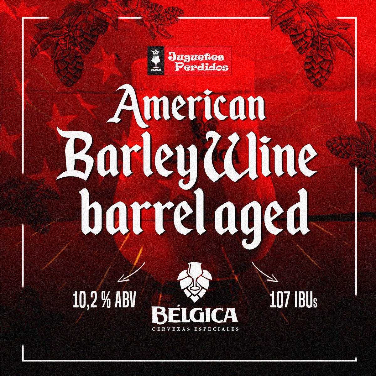 Belgicabar's tweet photo. La canilla 12 reservada para las #Cervezas diferentes y servida en #CopadeGuarda, hoy alberga esta tremenda #BarleyWine de @JuguetesCerveza. 10,2 ABV y 107 IBUs. Sólo para valientes. Los esperamos como todos los días desde las 18:00 hs. #beerporn #BuenDomingo ¡Salud! https://t.co/tPVpMh2hG0