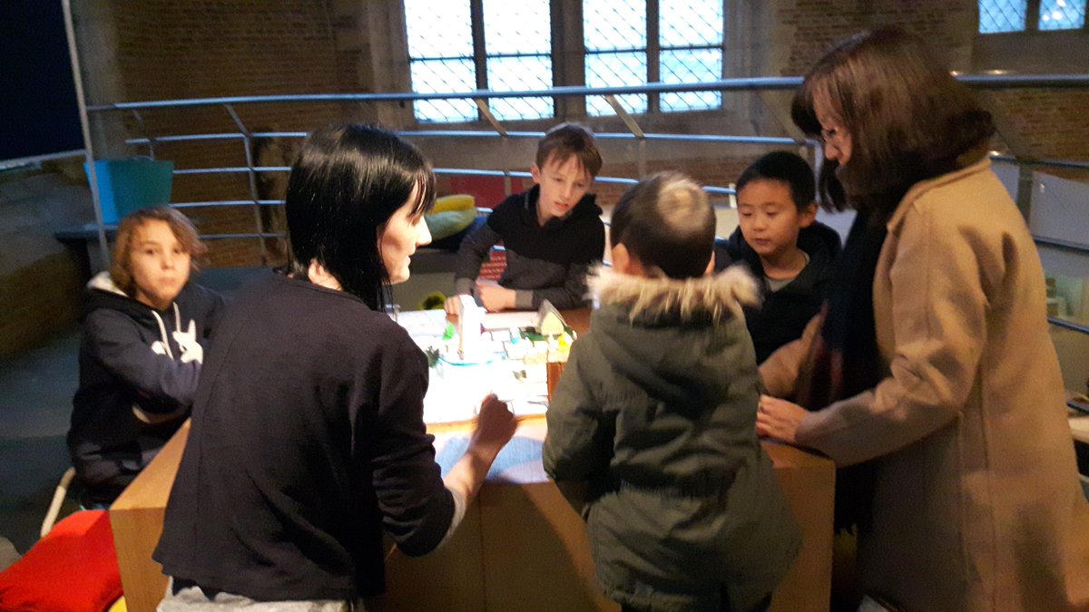 ReligiousBodies's tweet photo. Our #nuntastic boardgame for #dvdw2017 in Antwerp's #vleeshuis was a bit of a crowdpleaser, if we may say so ourselves. https://t.co/eCJaNDowWv