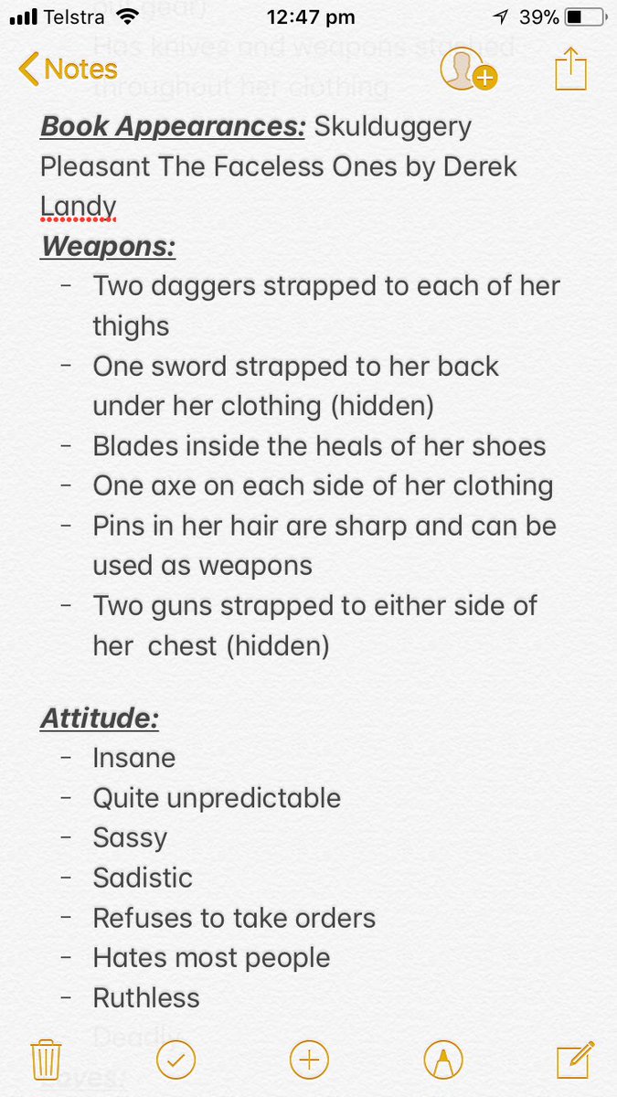 TheMurderRose's tweet photo. 🔪🌹 Character Information Thread 🌹🔪 https://t.co/JEAV3Eitv4