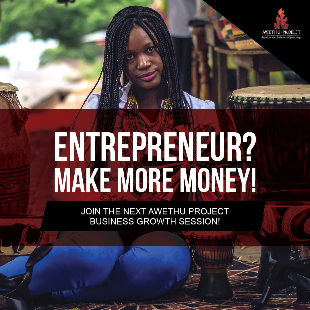 AwethuProject's tweet photo. Struggling to turn your purpose into profit? We can help! Attend just one of the Awethu Project Business Growth Sessions and you will not look back! Go to: https://t.co/2tOpMTiFez https://t.co/NrGmCplV1v