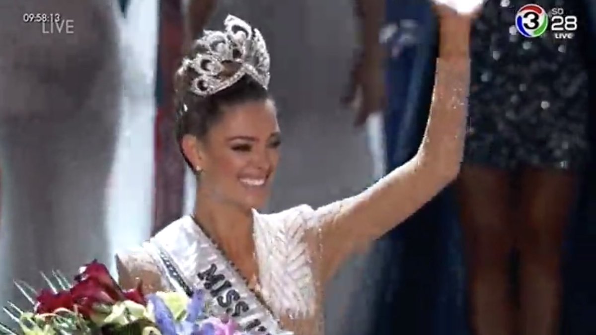 DichanMagazine's tweet photo. ขอแสดงความยินดีกับ Miss Universe คนล่าสุด Demi-Leigh Nel-Peters จากประเทศ South Africa ด้วยค่า 👑 

#DichanUpdates #DichanEntertainReport #MissUniverse https://t.co/BMR1pq0xKc