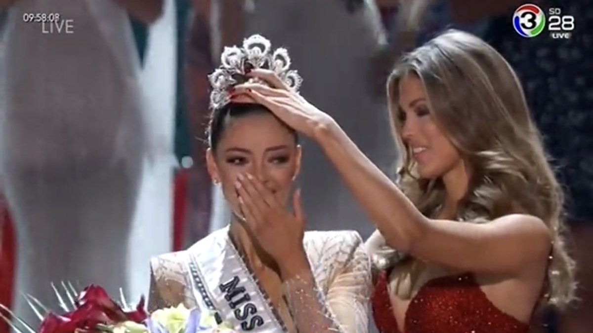 DichanMagazine's tweet photo. ขอแสดงความยินดีกับ Miss Universe คนล่าสุด Demi-Leigh Nel-Peters จากประเทศ South Africa ด้วยค่า 👑 

#DichanUpdates #DichanEntertainReport #MissUniverse https://t.co/BMR1pq0xKc