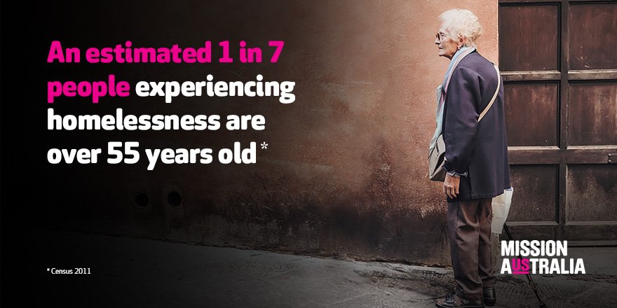 MissionAust's tweet photo. Imagine if this was your grandparent. Too many older, vulnerable people are under rental stress &amp; it's unacceptable in #Australia. Please sign today demanding more investment into affordable housing from our government https://t.co/KOWz5kTGma https://t.co/rkOUSN2JUq