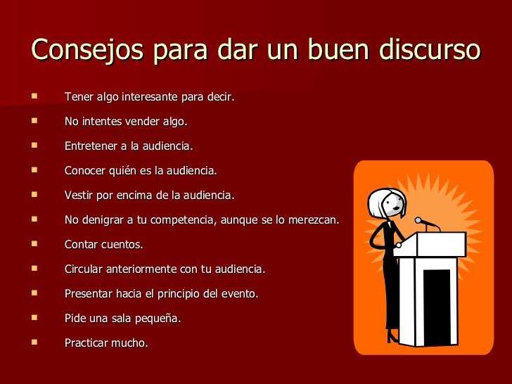 Yailacruz's tweet photo. Consejos para dar un buen discurso #comunicaIESA https://t.co/Rk2va01TwD