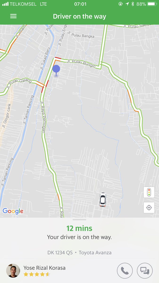 HansenOei's tweet photo. @GrabID sampai pagi ini masih belum di cancel oleh driver https://t.co/rLwoIE5gyx