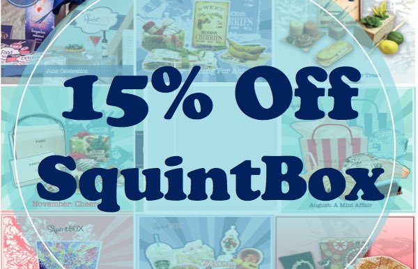 MySquintBox's tweet photo. 15% off #SquintBox now through tomorrow 11/27 use coupon code BLACKFRIDAY. Works on gift orders too!! #MiniFix https://t.co/w9xLPed2Ua