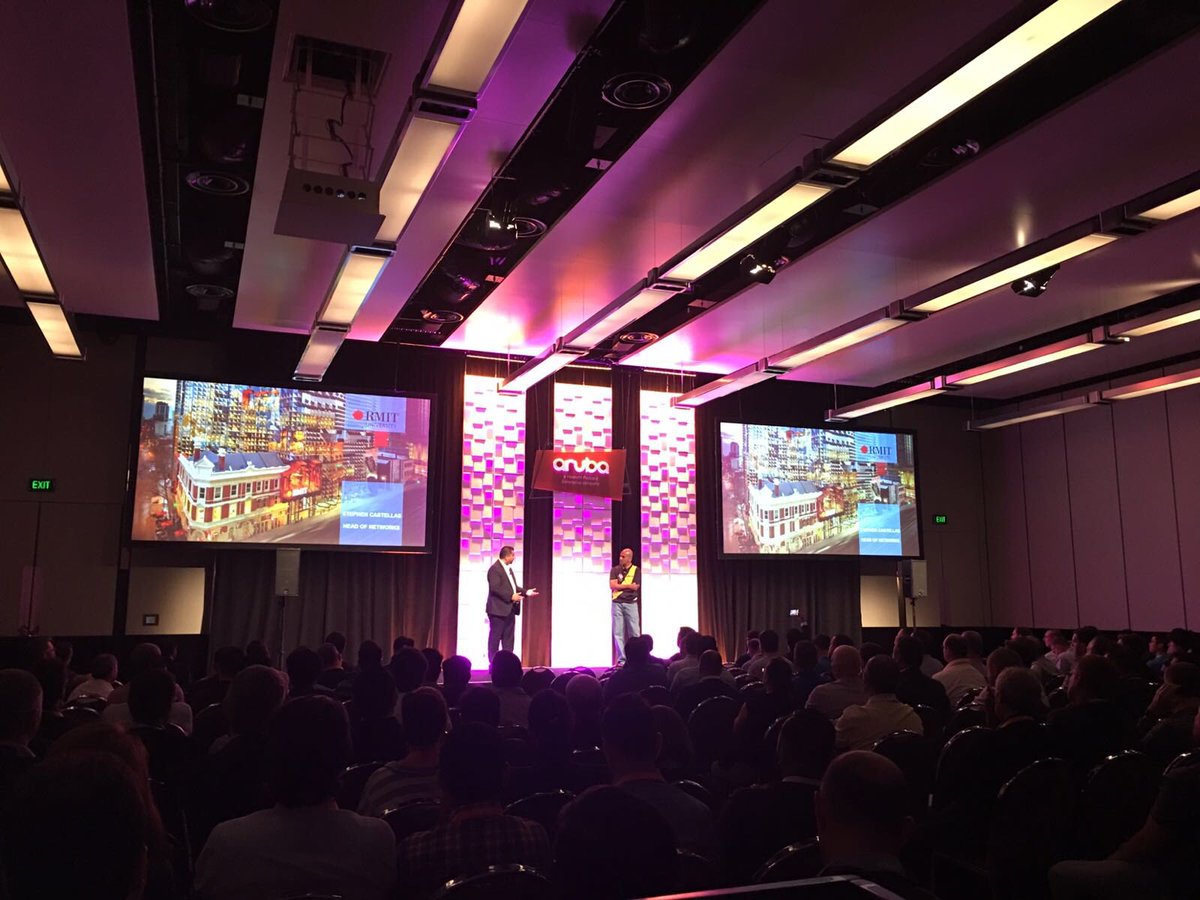 ambonica's tweet image. Customer RMIT discusses how Aruba is helping them solve key challenges around networking, security, IoT