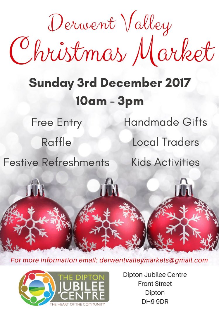#ChristmasMarkets #durham #dipton #gifts #festive #derwentvalley