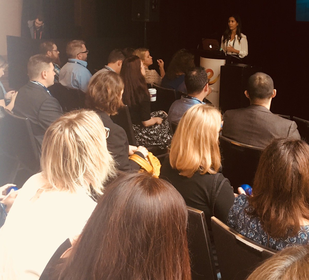 MarkSouterLive's tweet photo. It’s on now!  Come hear @ApaniBuksh talk to #HR #service delivery with @ServiceNowANZ at #HRTechfest https://t.co/EGC210wN4E
