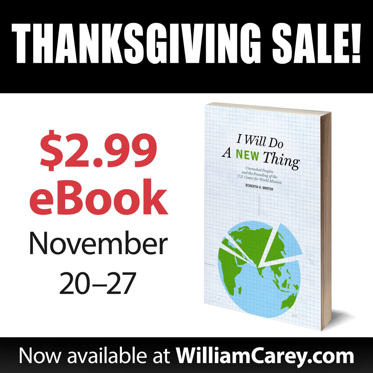 WCLBooks's tweet photo. The founding of the former U.S. Center for World Mission (now Frontier Ventures) and the advent of a new era of mission endeavor as told by Roberta Winter herself. Only $2.99! https://t.co/fj58GVO91W
