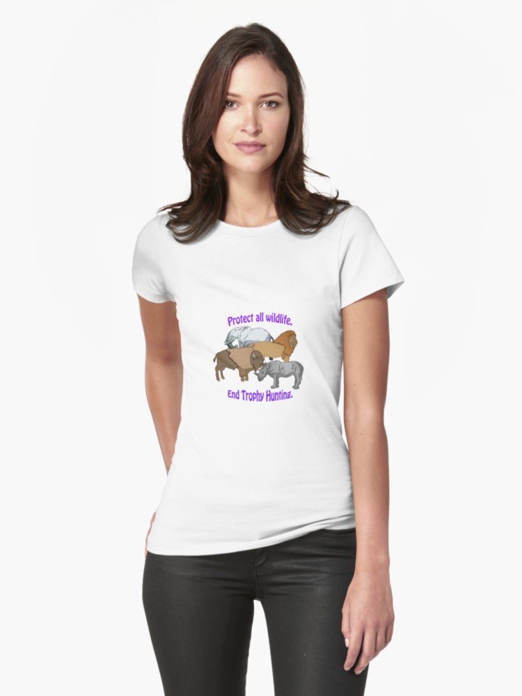 On <a href="/redbubble/">Redbubble</a> get 20% off all apparel! This includes our #SavingTheAnimals Collection! redbubble.com/people/1drousc…  #savetheelephants #savethehoneybees #savetherhinos #endtrophyhunting