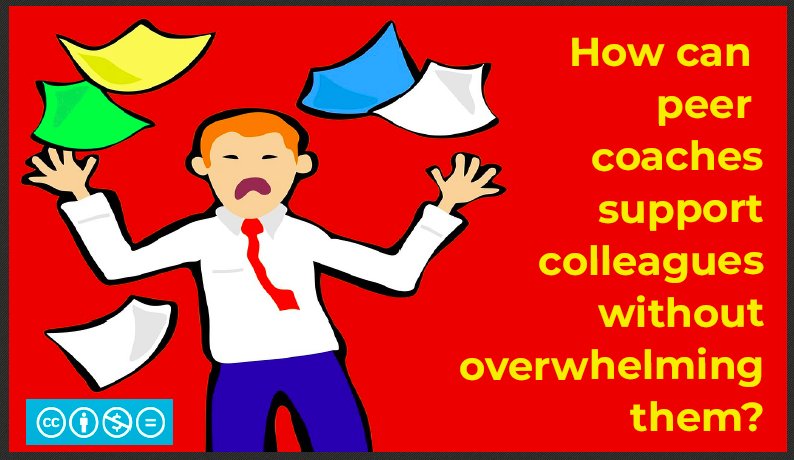 MsKHenderson's tweet photo. New blogpost: How can peer coaches support colleagues without overwhelming them? https://t.co/jo8NxoWcYX #Edtech @edtechsandbox https://t.co/Mu8XUxfv1h