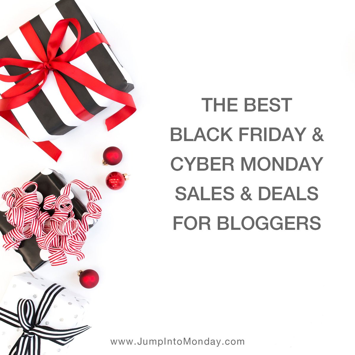 These deals are amazing! Now is the time to get your web hosting, Wordpress theme, eBooks &amp; more. Check out this list of the BEST Cyber Monday sales for bloggers: jumpintomonday.com/the-best-black… #blogger #CyberMonday