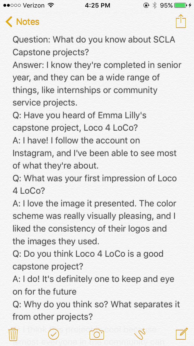 supportingL4L's tweet image. Here&apos;s another interview with a Silver Creek student and SCLA member about #Loco4LoCo !