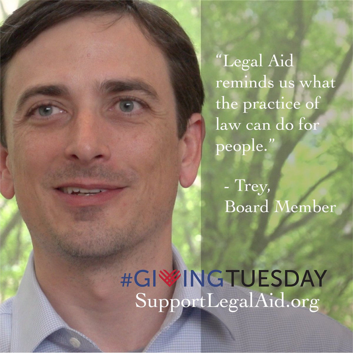 Help us make a difference in our community. #GivingTuesday SupportLegalAid.org