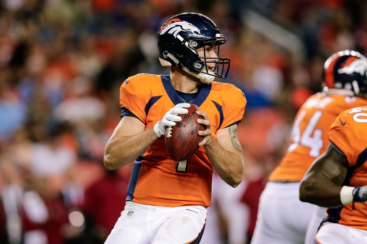 9NEWSSports's tweet photo. So....anybody missing Kyle Sloter? #9Sports #WeAreBroncos https://t.co/ekAqnHZ9qf