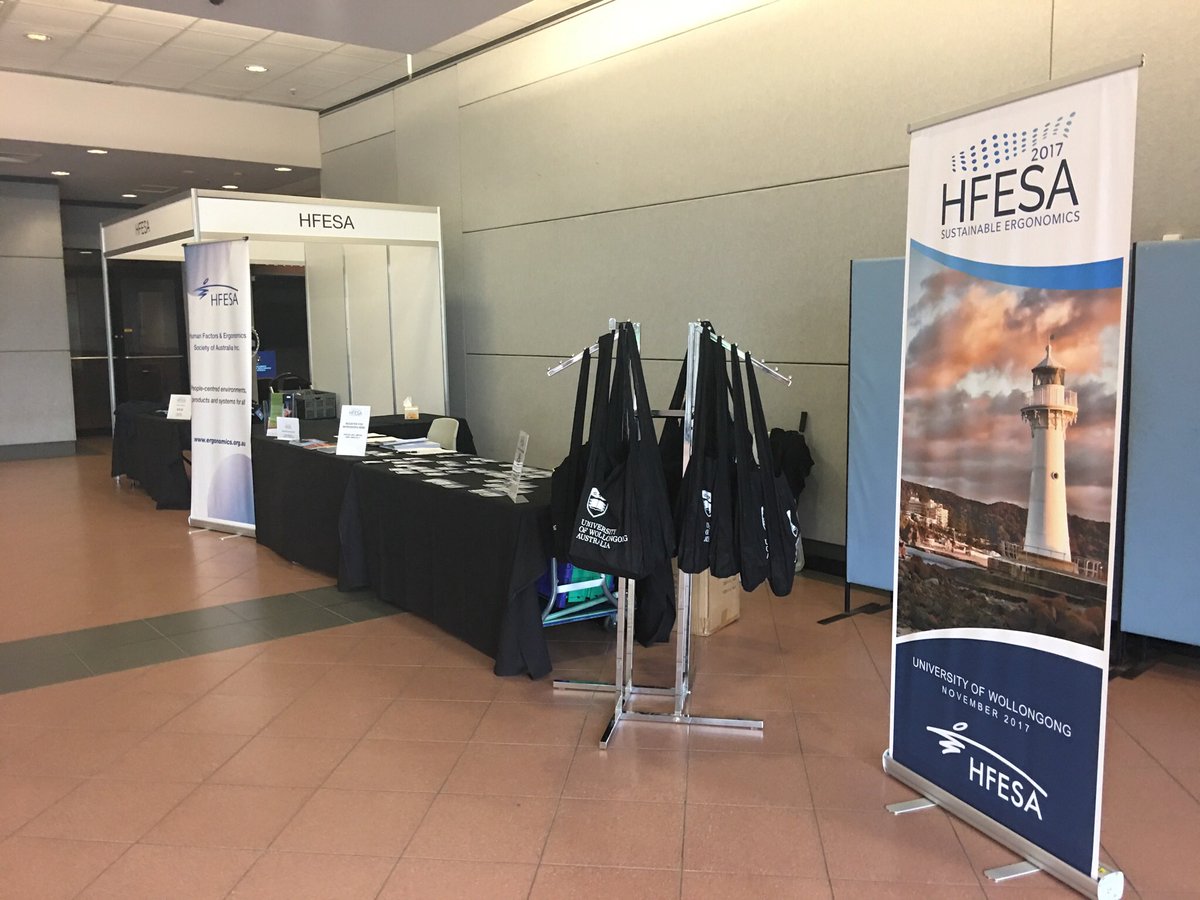 HFESA1's tweet image. Come and visit me at the @HFESA1 exhibition stand #HFESA2017 #humanfactors #ergonomics