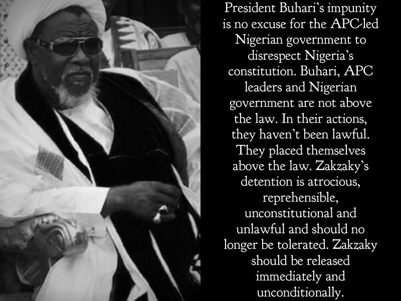 Only surviving son of IMN leader Zakzaky, has again written NBA and Legal Practitioners Privileges Committee seekiing parent’s freedom, slams AGF.