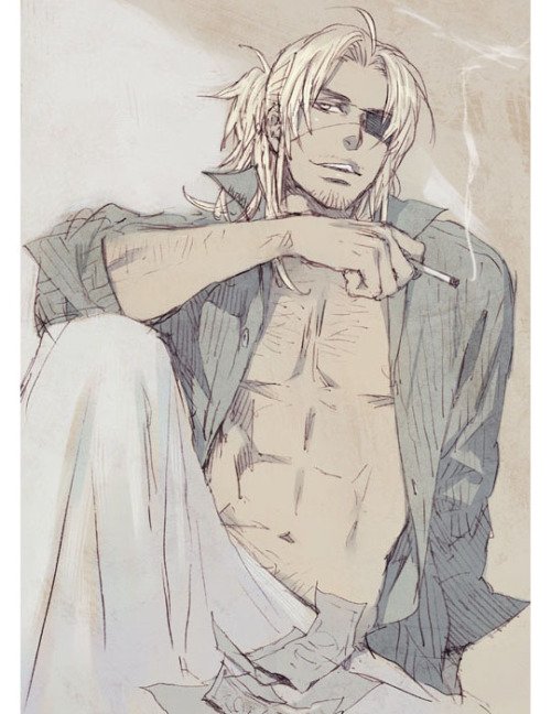"This wouldn't be the first time Misaki's work somehow got me involved. This photo shoot was.. interesting." He stated, dropping the photo down onto the table before him. #SeductiveSunday
