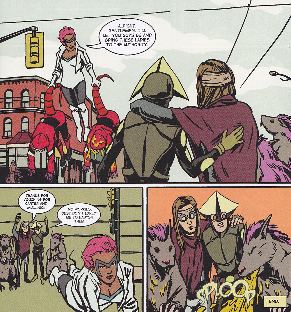 CanuckComics's tweet photo. #DailyPanel: #MotherWonder checks in but things are ok... for the most part. - #PitifulHumanLizard 4 | #Toronto @Rebel_Loo @AllisonMOToole https://t.co/xLefZNVt27